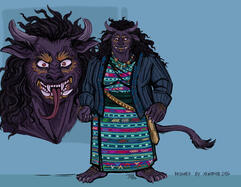 "Buddhist Demon Woman"