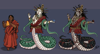 Monk, Guardian Spirit